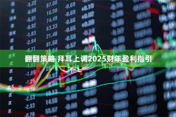 翻翻策略 拜耳上调2025财年盈利指引