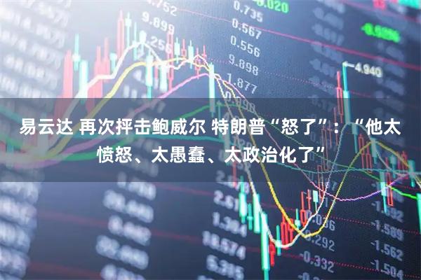 易云达 再次抨击鲍威尔 特朗普“怒了”：“他太愤怒、太愚蠢、太政治化了”