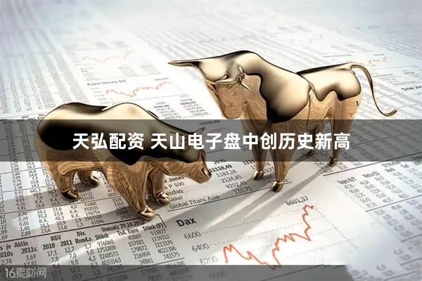 天弘配资 天山电子盘中创历史新高